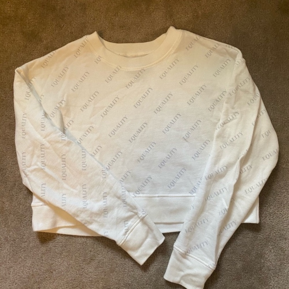 American eagle EQUALITY cropped sweater